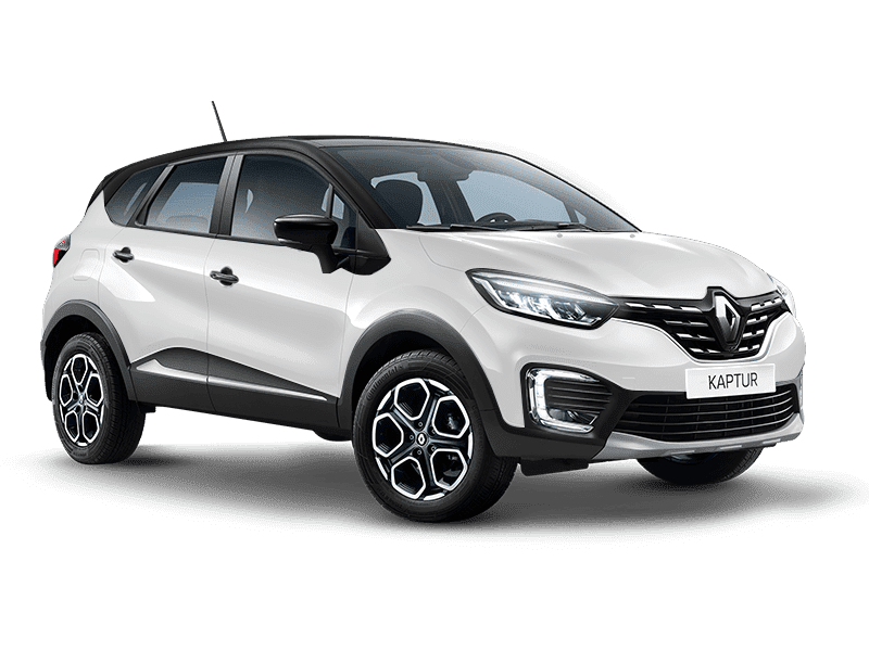 Купить Renault Kaptur в Москве - Белый с черной крышей