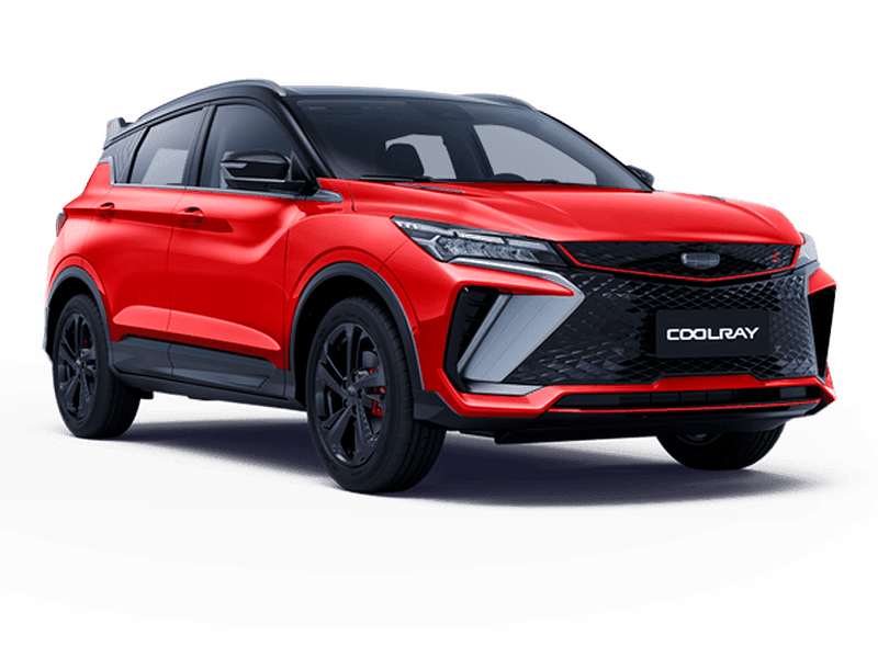 Купить Geely Coolray NEW в Москве - Красный