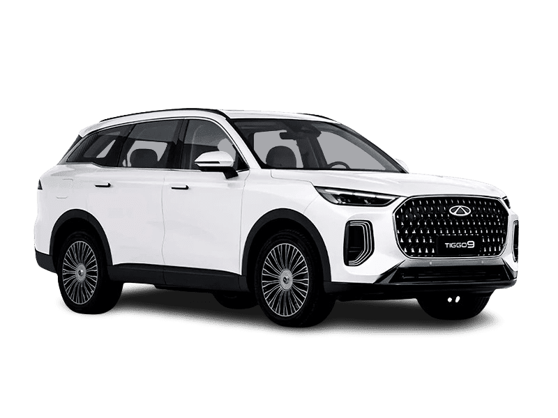 Купить Chery Tiggo 9 в Москве - Искрящийся белый