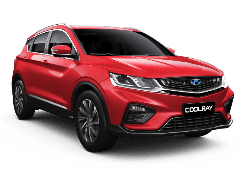 Купить Geely Coolray в Москве - Красный
